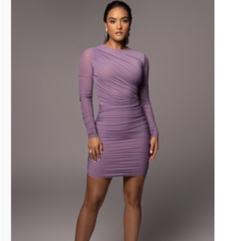 Violet Dyliana long sleeve dress